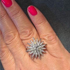 Starburst Swarovski Ring